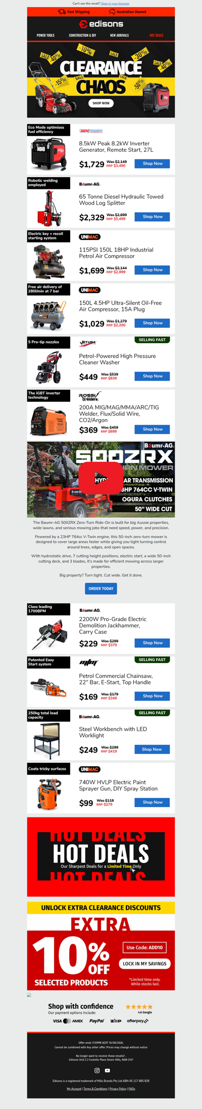 🔥 Clearance Chaos Has Begun 💥