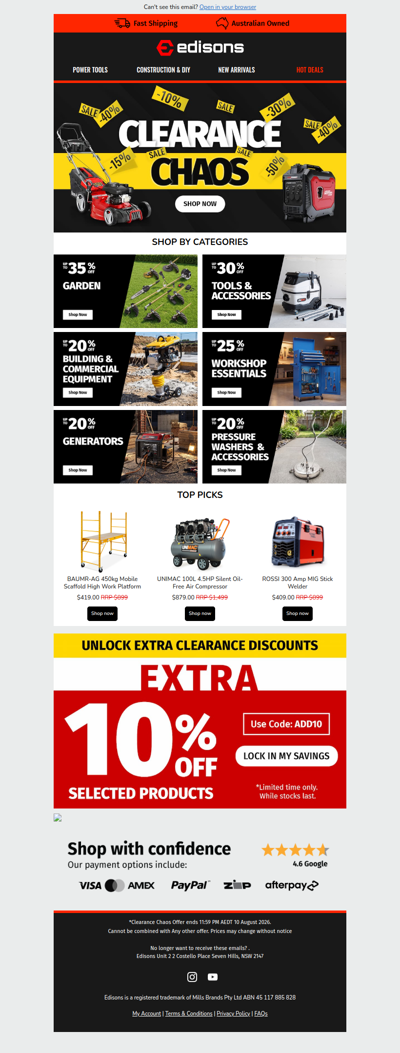 Grab Clearance Deals Before They're Gone!
