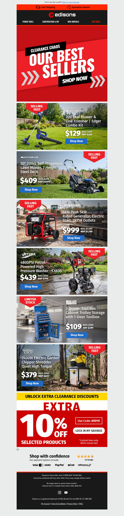 ⚡ Huge Price Drops on Best Sellers!