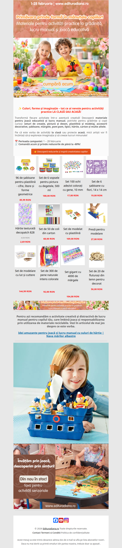 👉 Idei care prind viață – materiale pentru activități practice la grădiniță 👀 Vezi PROMOȚIA 🔓