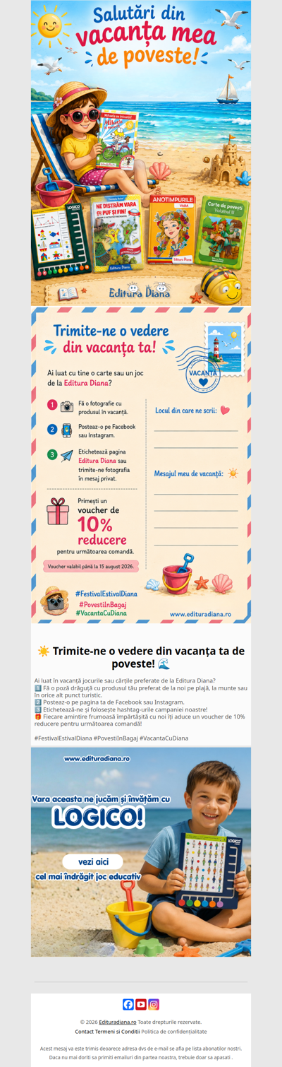 Cum transformi o poză de vacanță într-un voucher de cumpărături? 📸