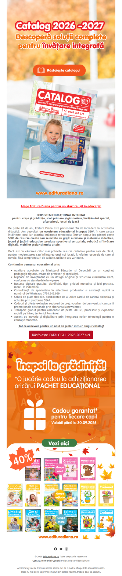👀Hei, ai văzut noul CATALOG Editura Diana? Răsfoiește-l acum!📣