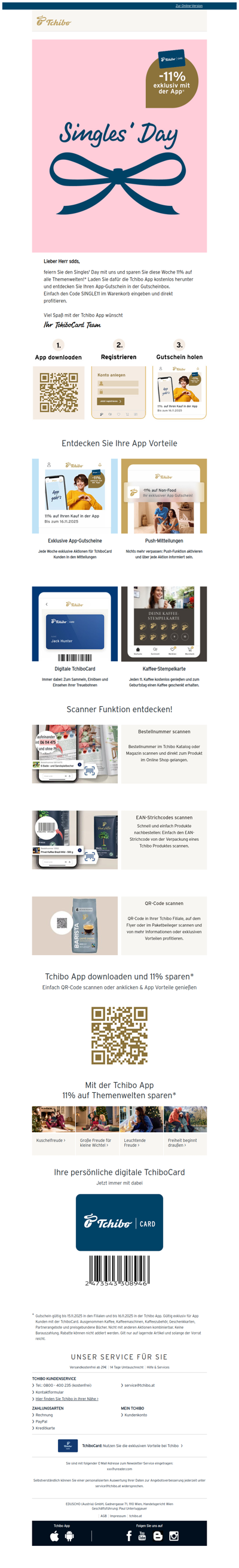 Singles' Day Special: Diese Woche -11% auf alle Themenwelten! 🤩