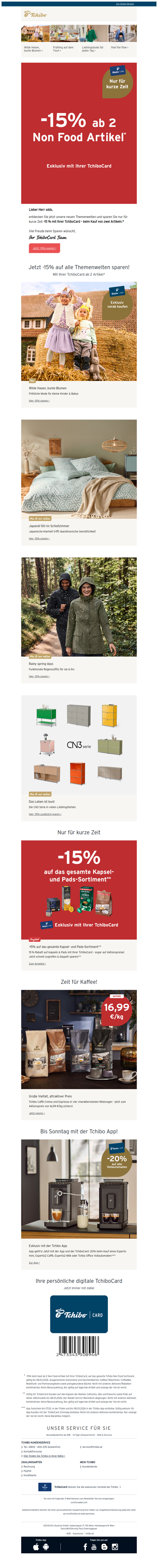 -15% nur für kurze Zeit!