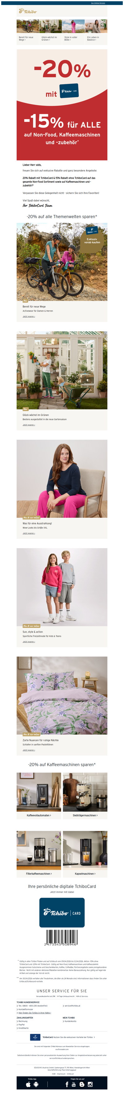 -20% nur für kurze Zeit