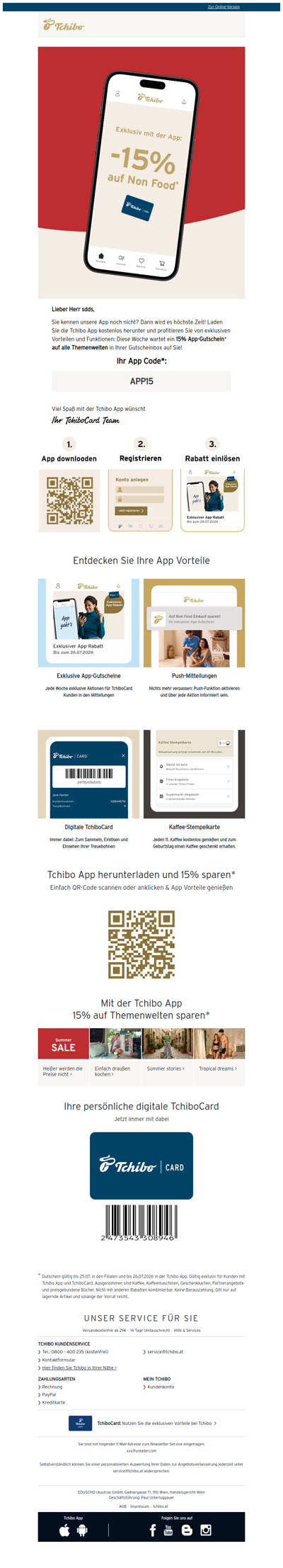 -15% in der App!