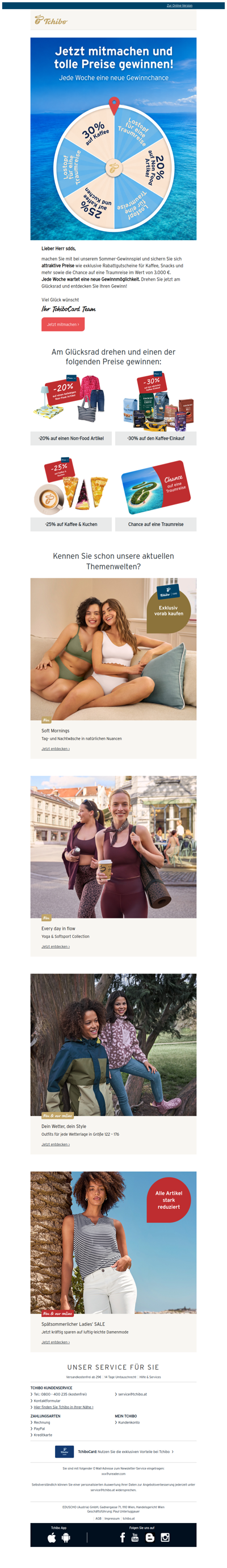 Attraktive Gewinne warten auf Sie - jetzt mitmachen & gewinnen!