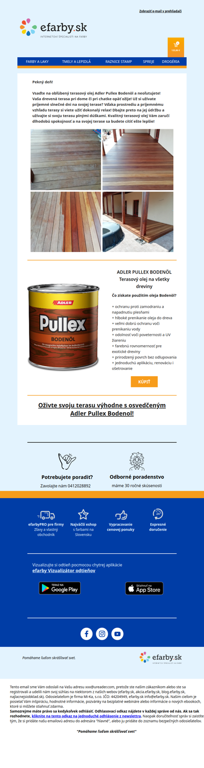 Ochrana Vašej terasy začína tu: Objavte kvalitný terasový olej!