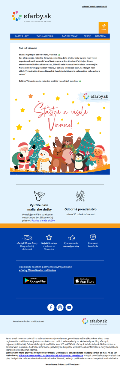 Šťastné a veselé Vianoce! 🎄