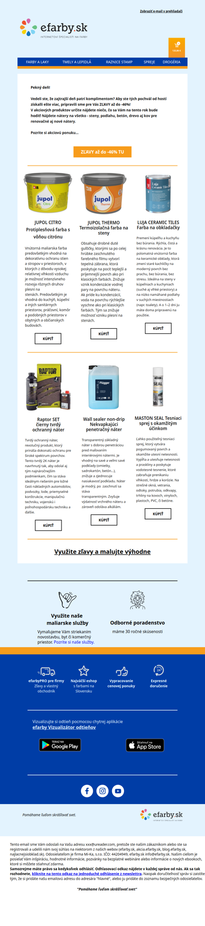 ZĽAVY až do -46%: Pripravte svoj domov na komplimenty ✨