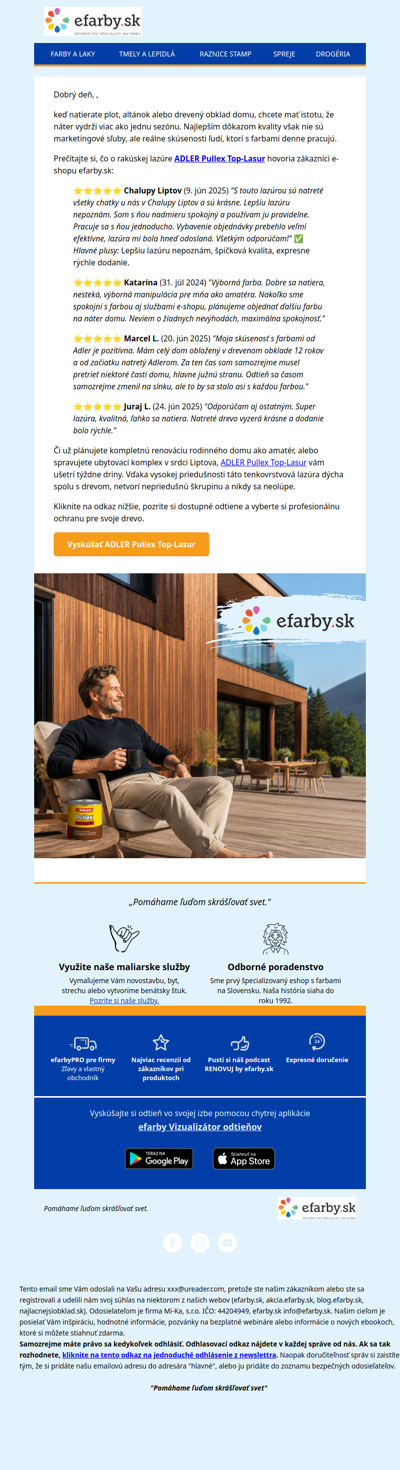 Skúsenosti slovenských kutilov a firiem: Ktorá lazúra vydrží najviac?