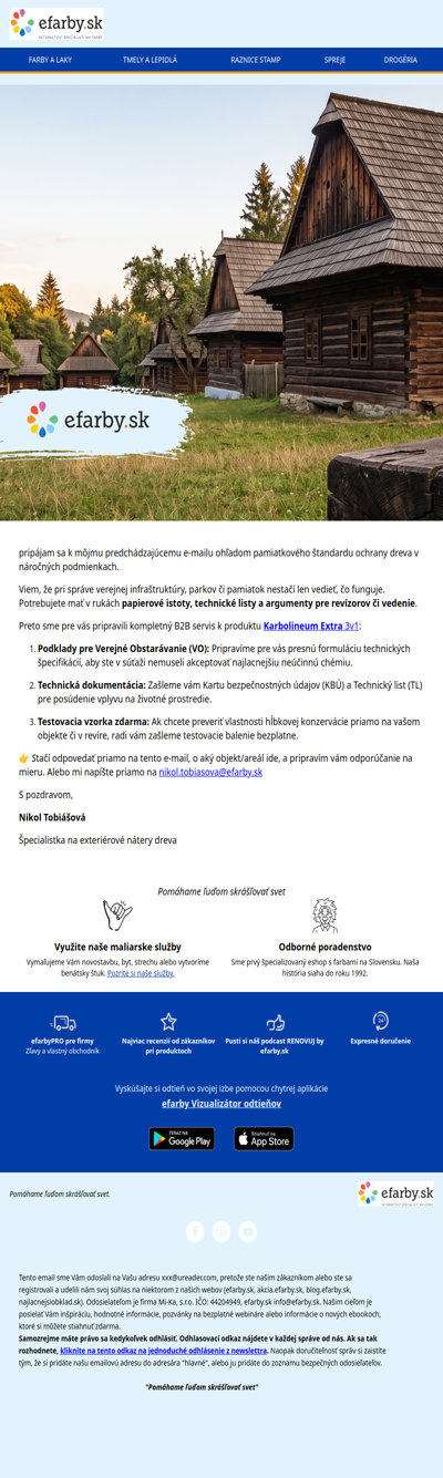 Podklady pre VO a bezplatná vzorka pre váš projekt
