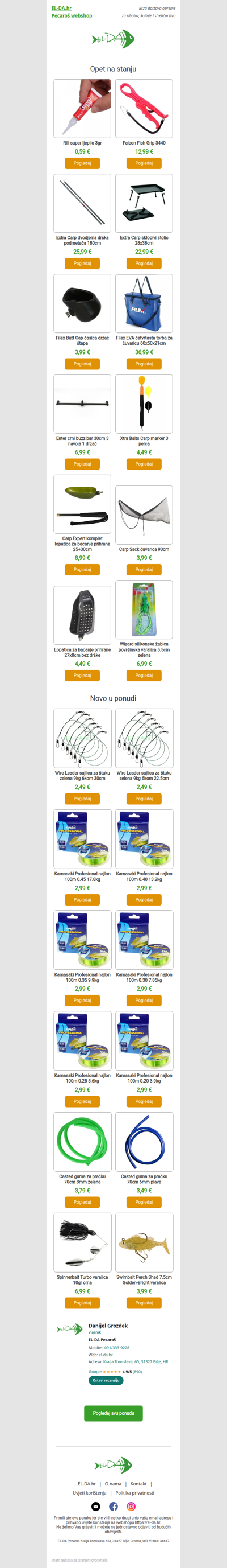 Novo i Opet u ponudi [26/03]