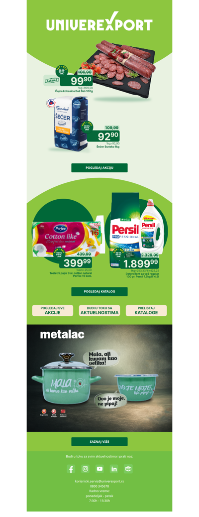 Stigao je ponedeljak, a sa njim i nove ponude!