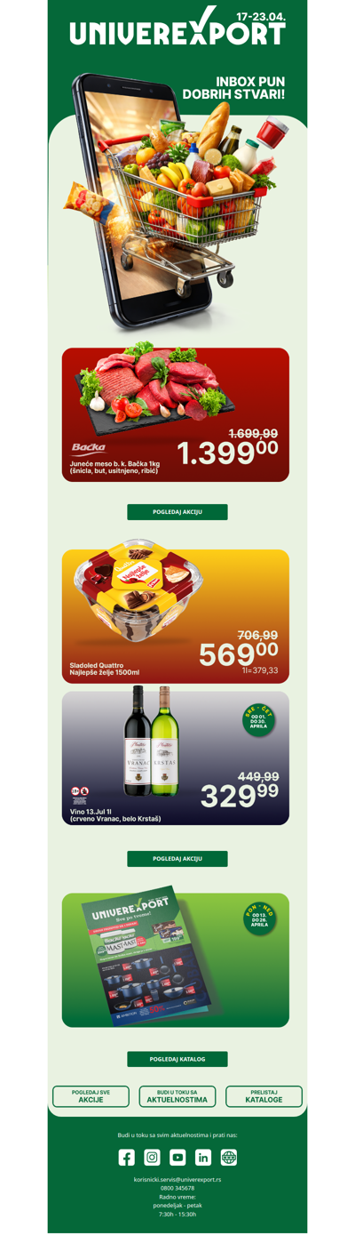 📢 Akcije na jednom mestu!