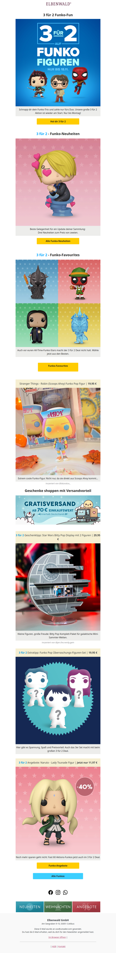 3 für 2 - Funko-Figur geschenkt🎁