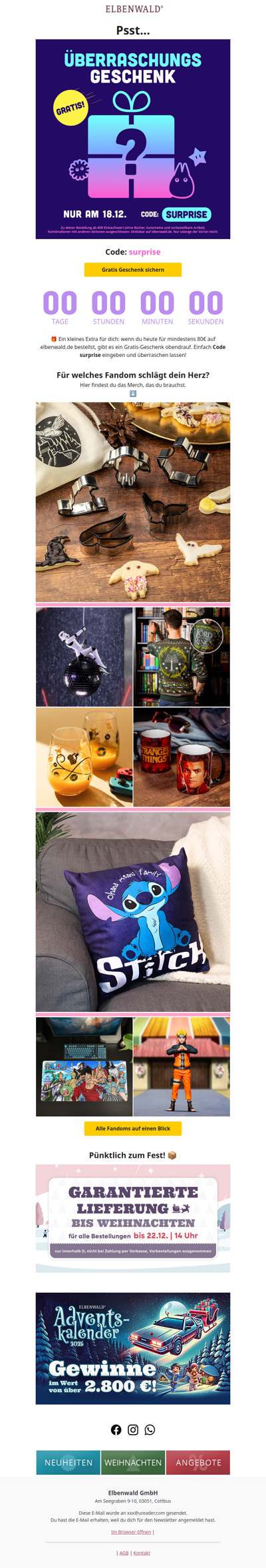 🎁 Eine Überraschung wartet auf dich, da