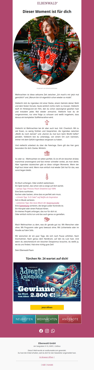 Wir wünschen dir frohe Weihnachten ...🎄