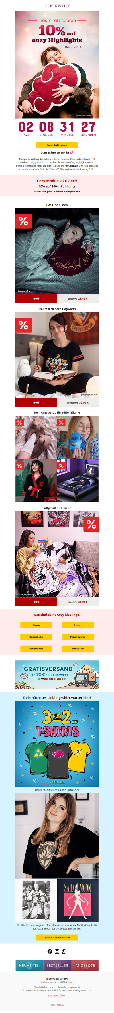 Traumhaft: 10% auf deine Cozy Highlights 🤍 mach's dir gemütlich