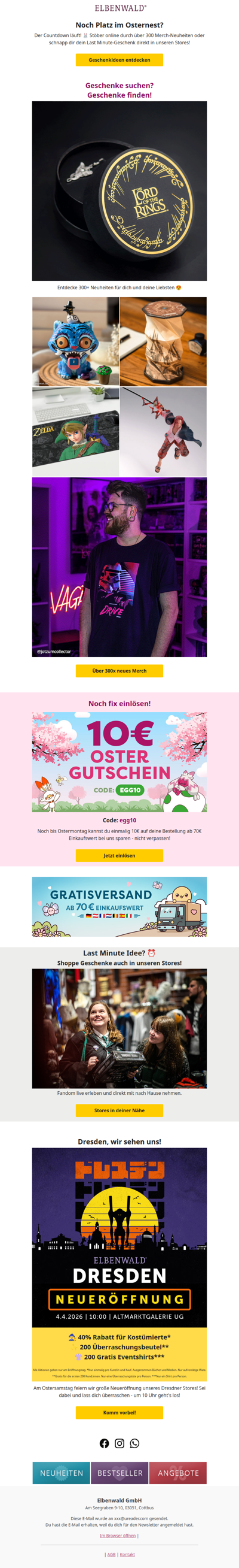 Geschenkideen fürs Osternest 🐇 der Countdown läuft ⏳