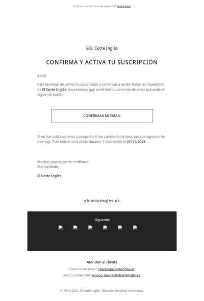 Activa tu suscripción a nuestra newsletter