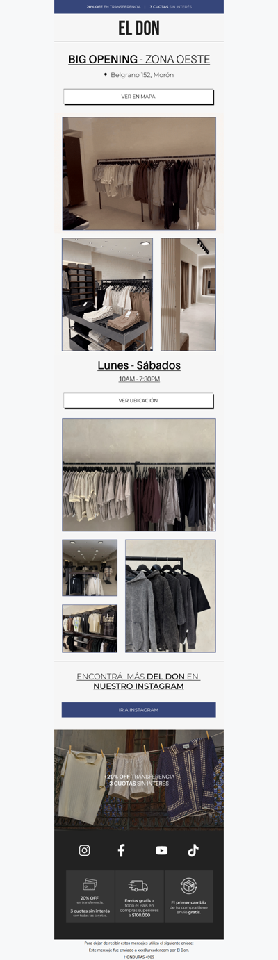 El Don llegó a Zona Oeste 👊