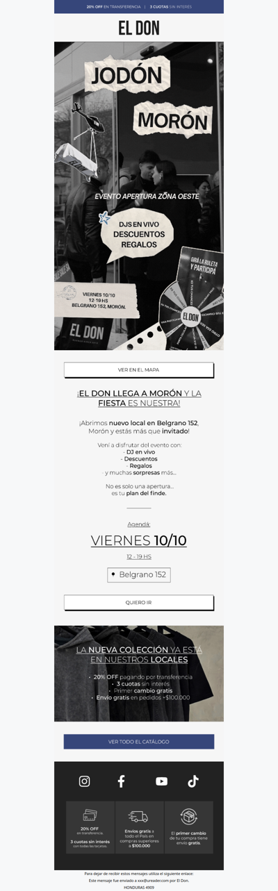 ESTÁS INVITADO: EL JODÓN LLEGÓ A MORÓN 🎉