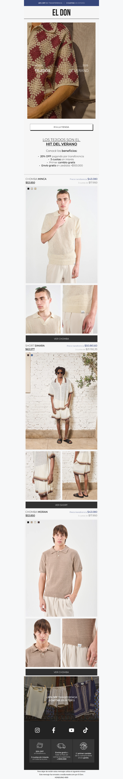 Knit vibes, versión El Don 😎