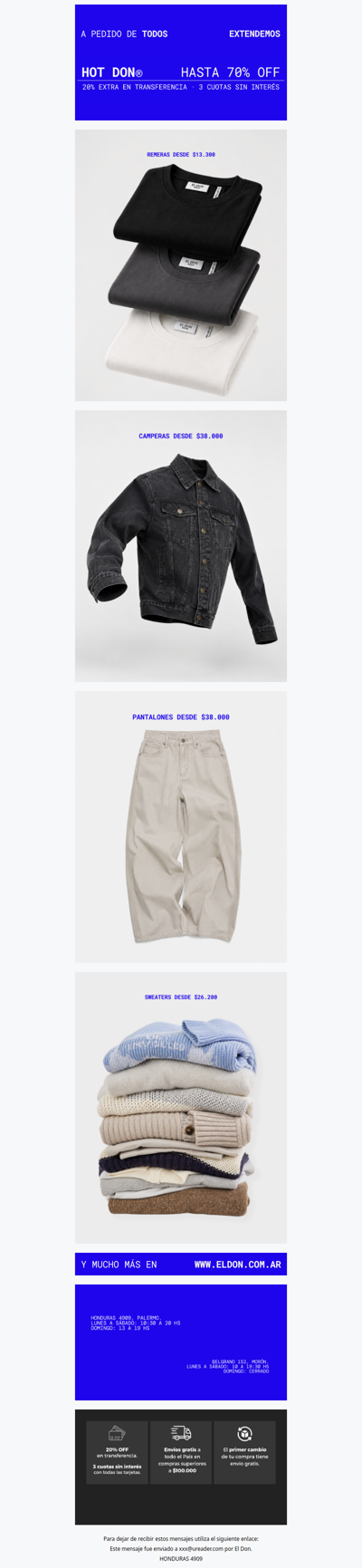 EXTENDEMOS EL HOT SALE🥶🛒