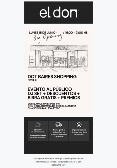 Ésta invitación es para vos.