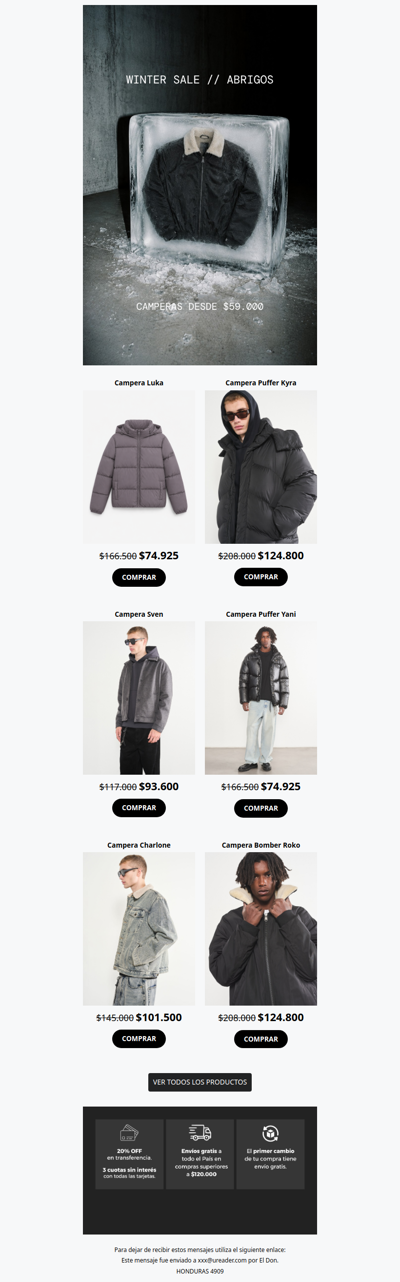 El invierno pide campera nueva🥶