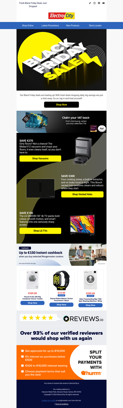 Black Friday Is Heating Up!