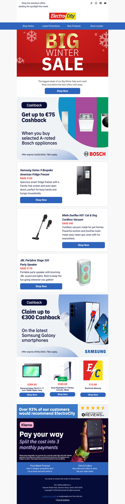 The Biggest Deals of our Big Winter Sale