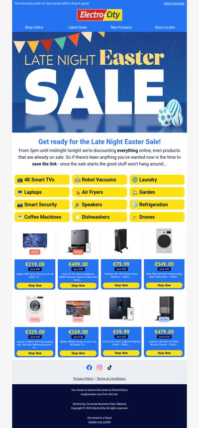 Egg-citing Easter Savings: Shop Tonight! 🐣