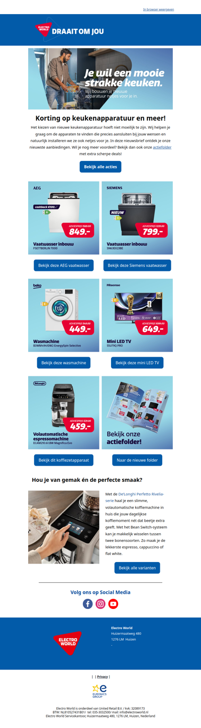 Dit zijn onze nieuwe aanbiedingen! 🤑