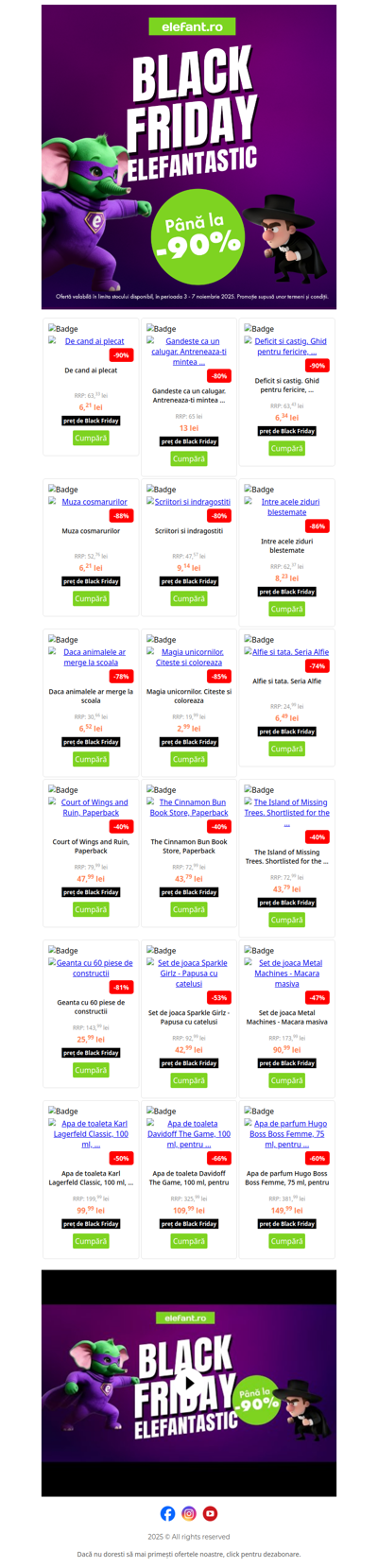 🚨 Start BLACK FRIDAY Elefantastic!