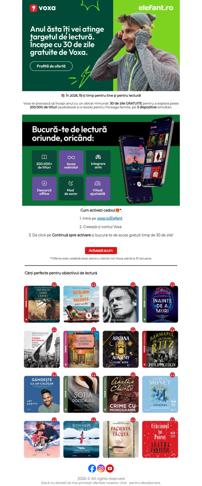 🎁 de început de an: 30 de zile pe Voxa GRATIS!