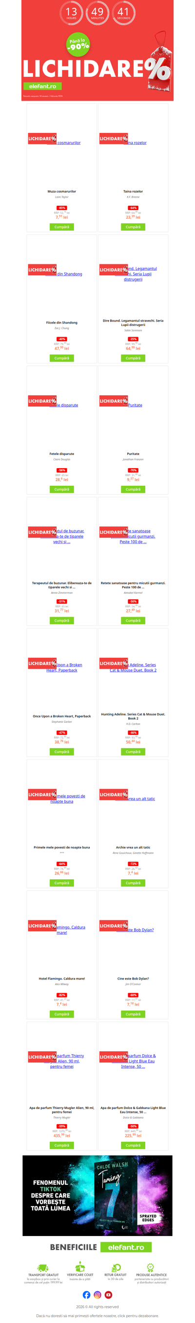 ⏰ Tic-tac... Ultima zi din Lichidarea de iarnă! ⏳