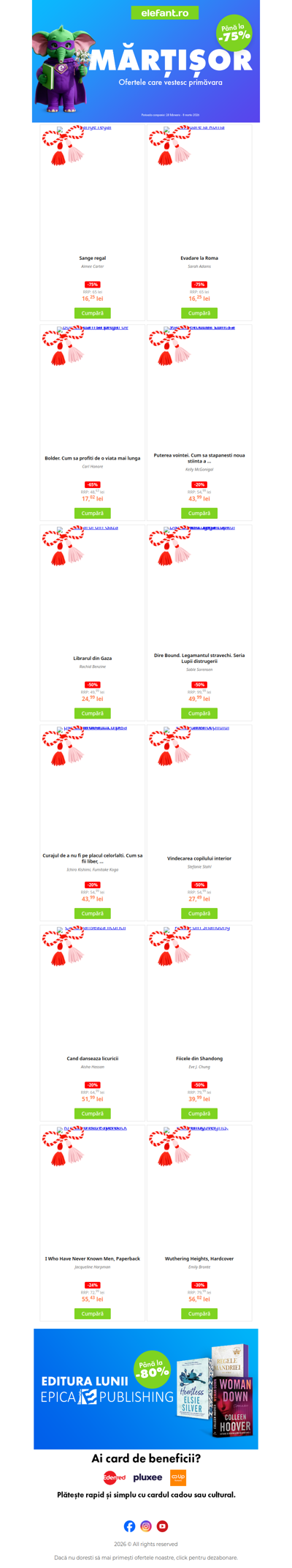 Alege-ți mărțișorul perfect 🤍❤️