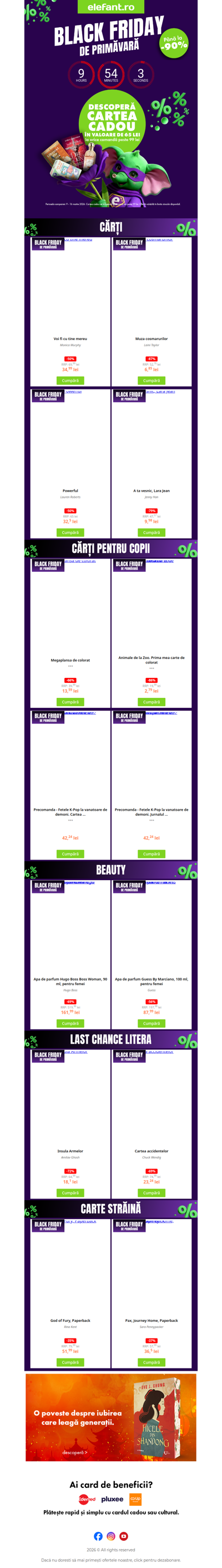 ⌛ Black Friday ULTIMELE ORE❗