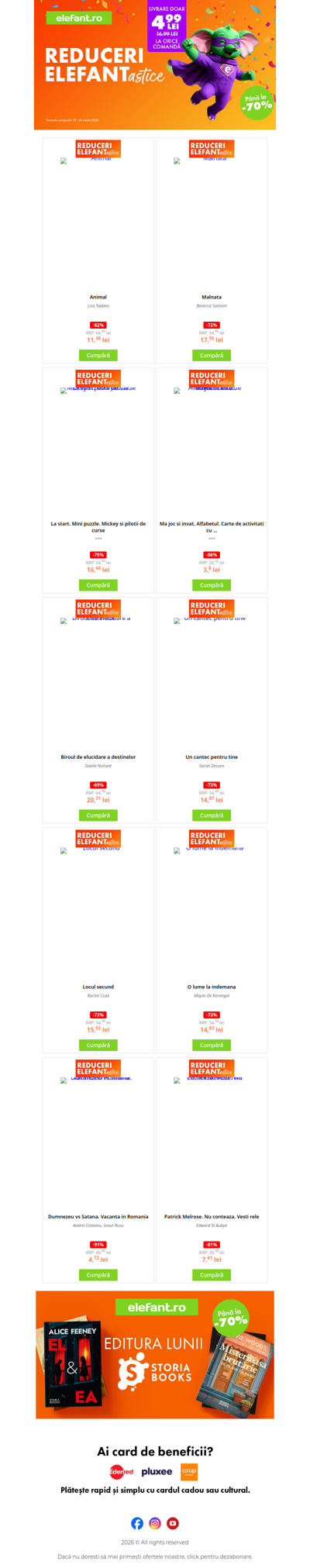 🚚 Transport 4,99 lei + Super reduceri de până la 70% 🔥