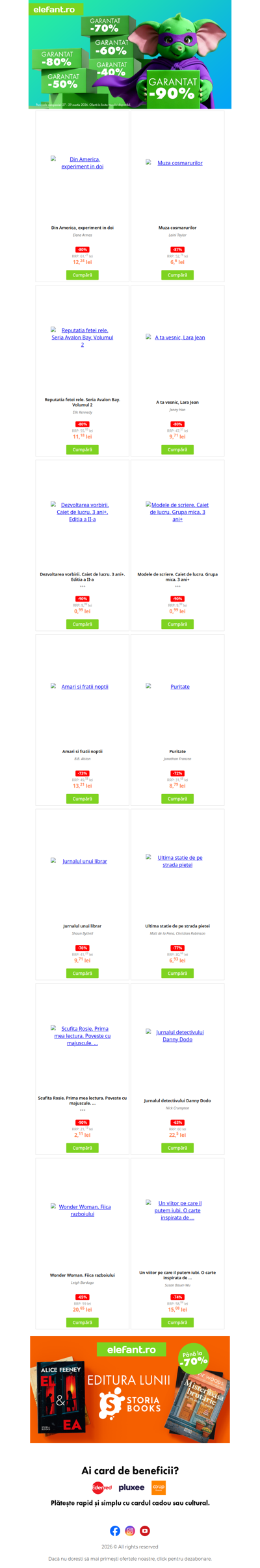 🔥 Alege-ți reducerea: -50%, -60%, -70%, -80% sau -90%!