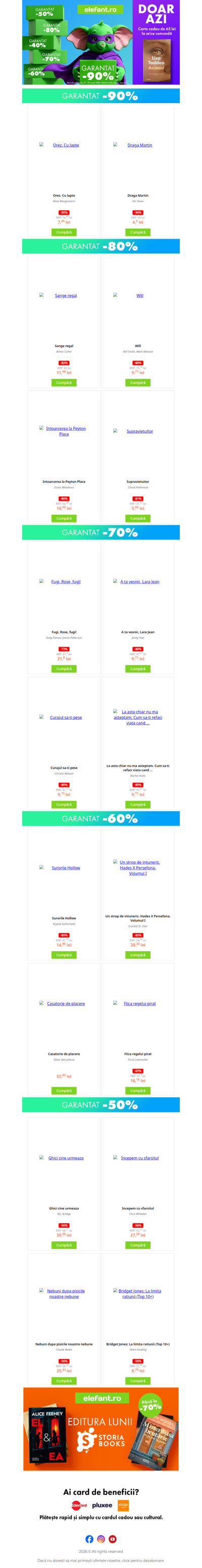 🎁 DOAR AZI: Carte CADOU de 65 lei la orice comandă!