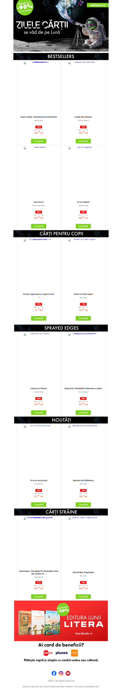 Dacă se văd de pe Lună, clar nu vrei să le ratezi! 🌕