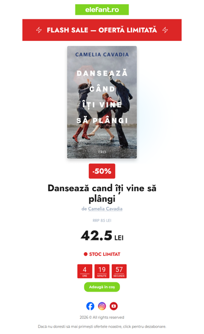 ⏳ Când expiră timpul, expiră și oferta!