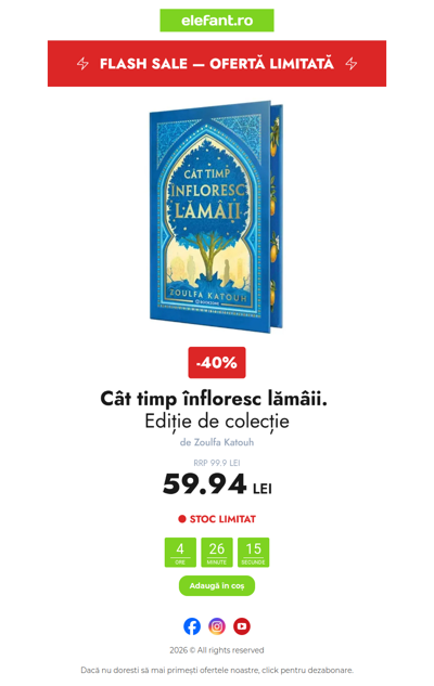 ⚡ Prinde cel mai bun preț!