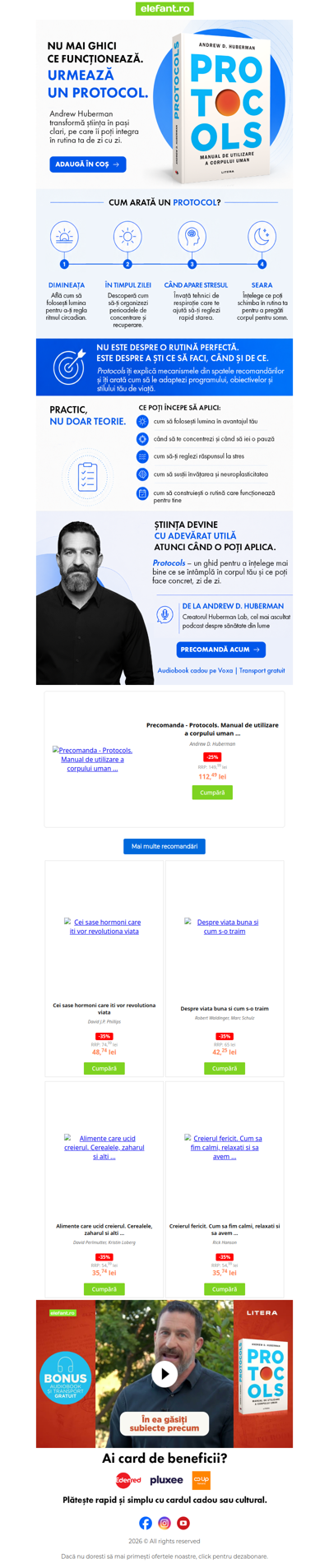 🧠 Somn, focus, stres, energie. Andrew Huberman îți arată ce să faci
