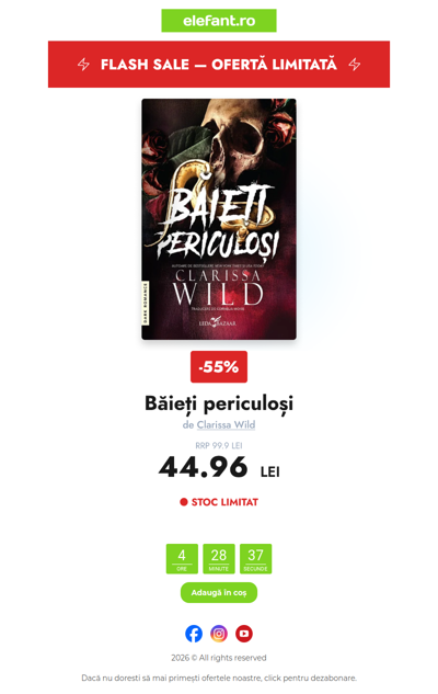 ⏳ Când expiră timpul, expiră și oferta!