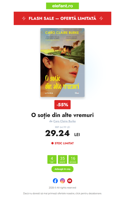 ⚡ Flash Sale: Prinde cel mai bun preț!