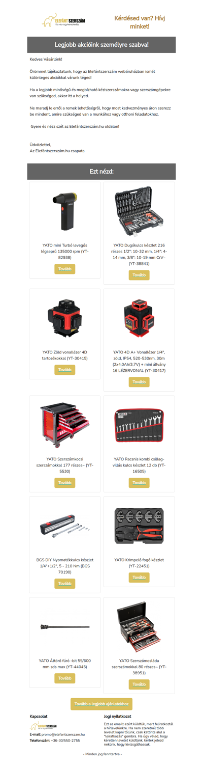 [LEÁRAZÁS] Ne maradj le legjobb ajánlatainkról!